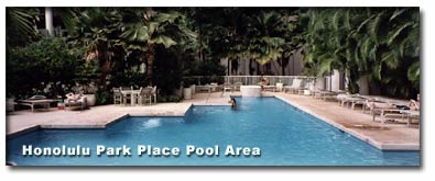 Honolulu Park Place Pool Area