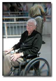 Joe H. Morgan, Pearl Harbor Survivor, Arizona Memorial 2002