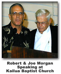 Rob-Art and Joe Morgan Speak at Kailua Baptist Church